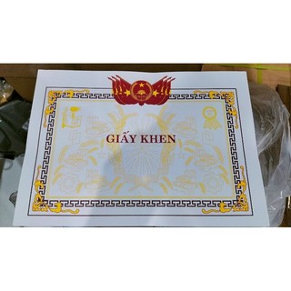 Giấy khen a4, combo 100 tờ