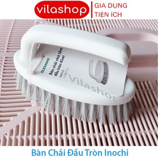 Bàn Chải Nhà Tắm, Bàn Chải Quần Áo Chất Liệu Nhựa Có Tay Cầm Chắc Chắn