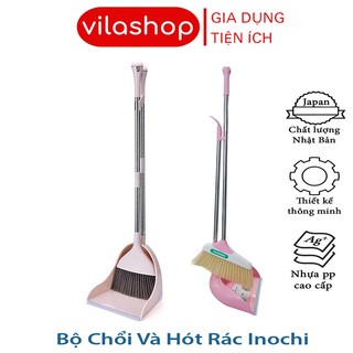 Bộ Chổi Quét Nhà Kèm Hót Rác, Chổi Quét và Hót Rác Đa Năng Sản Xuất Theo Tiêu Chuẩn Nhật Bản.