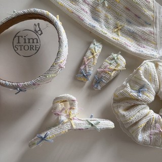 Kẹp càng cua kẹp mái handmadeTIMSTORE phụ kiện thời trang hàn quốc