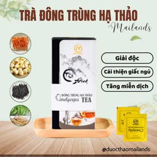 Trà Đông Trùng Hạ Thảo Túi Lọc Mailands ( Hộp 20 Tép) Mua 3 Tặng 1_DuocThaoMaiLands.