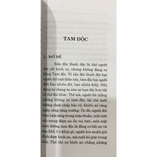 Sách - Tam Độc - HT Thích Thanh Từ