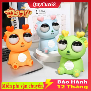  Rồng Mắt Lồi Squishy Bóp Xả Stress Cute  Nhiều Màu  Mắt Xoay 180 Độ 