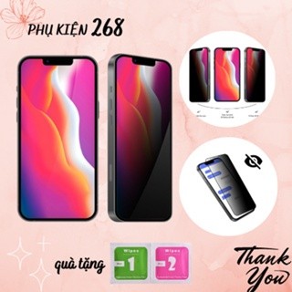 Kính cường lực full màn iphone chống nhìn trộm - iphone 6/7/8/x/xr/xsmax/11/12/13/14/15/pro/plus/promax