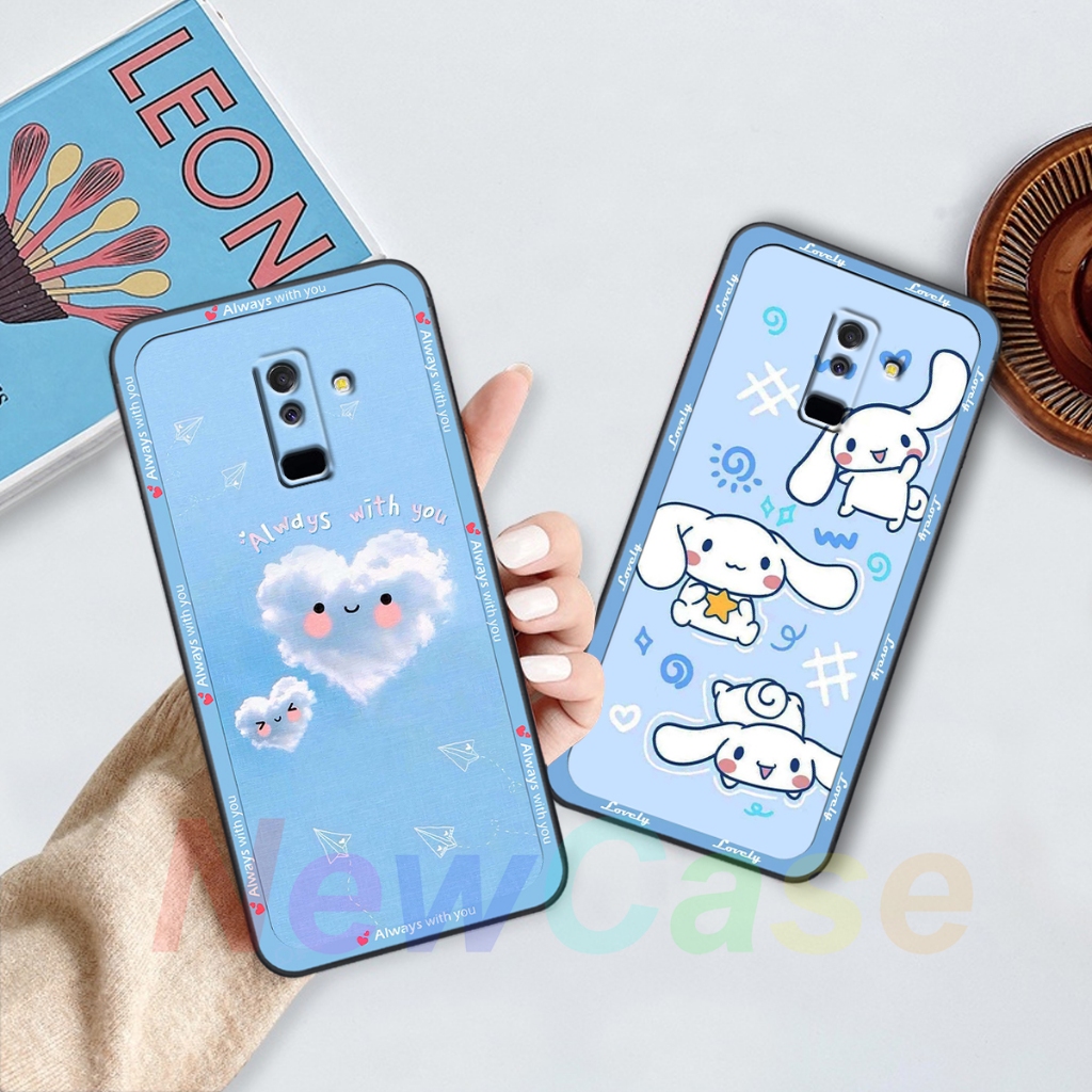 Ốp lưng Samsung J8 in hình họa tiết động vật cute đáng yêu