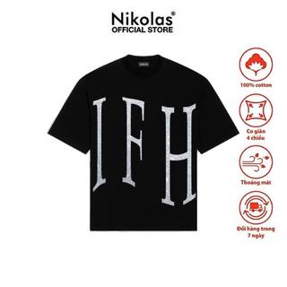 Áo thun unisex nikolas 100% cotton ifh tee