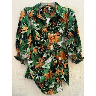 Áo kiểu nữ chất mango mềm mát free size 50-65kg