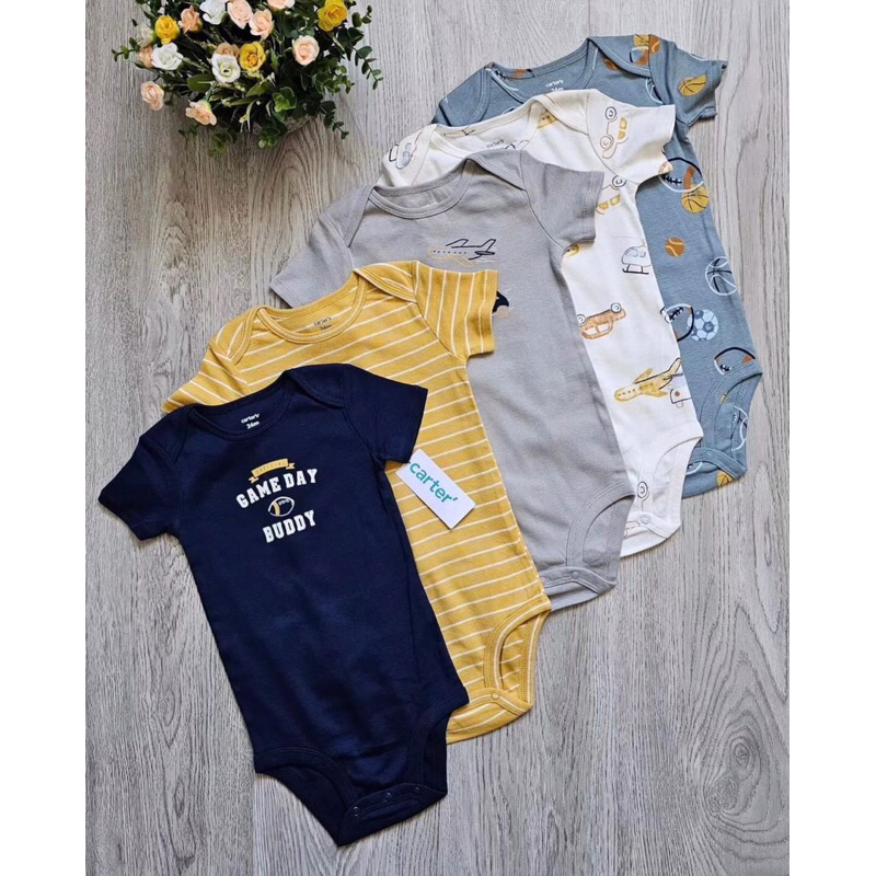 Set 10 chiếc body chíp cho bé từ sơ sinh đến 24 tháng