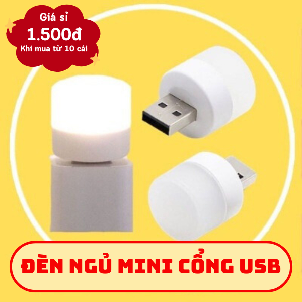 Đèn Ngủ Led USB nhỏ gọn siêu bền