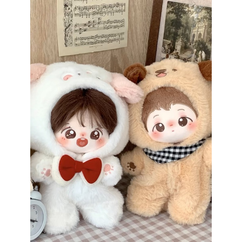 [sẵn] ĐỒ BÚP BÊ 20cm thú