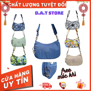 Túi kipling kl2026 cao cấp kt 25x18x8 cm, chất liệu vải dù kháng nước, chất liệu cao cấp, tặng kèm móc khỉ xinh xắn
