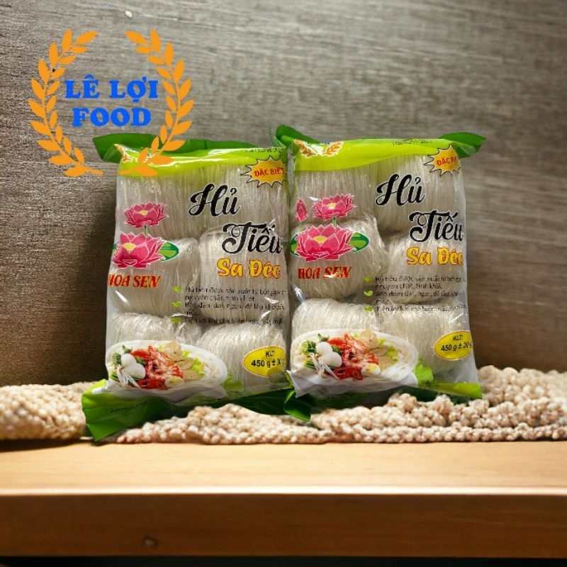 Hủ Tiếu Khô Sa Đéc 2 gói Bao Bì Mới