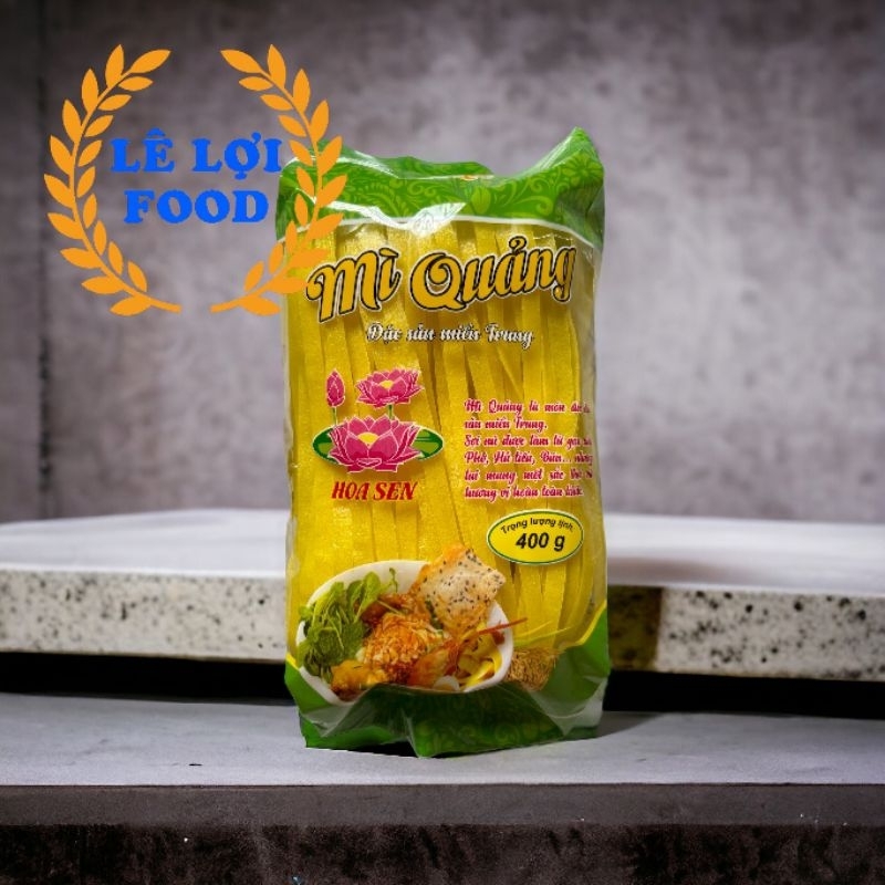 Mì Quảng Nghệ, Mì Quảng, Mì Quảng Khô, Mì Quảng Nam Gói 400G