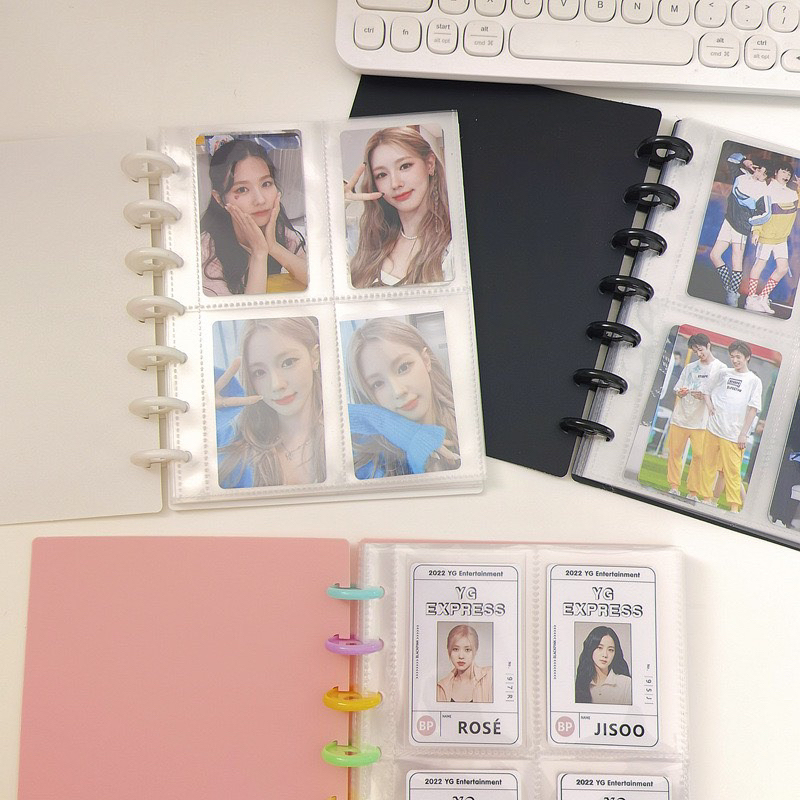 Album Binder Ringnote Capybara Kapubaea A5 Sổ Còng Đựng Lomo Kèm Sheet 4 Ô 6x9cm BP BTS Ảnh Card Idol Collect Book