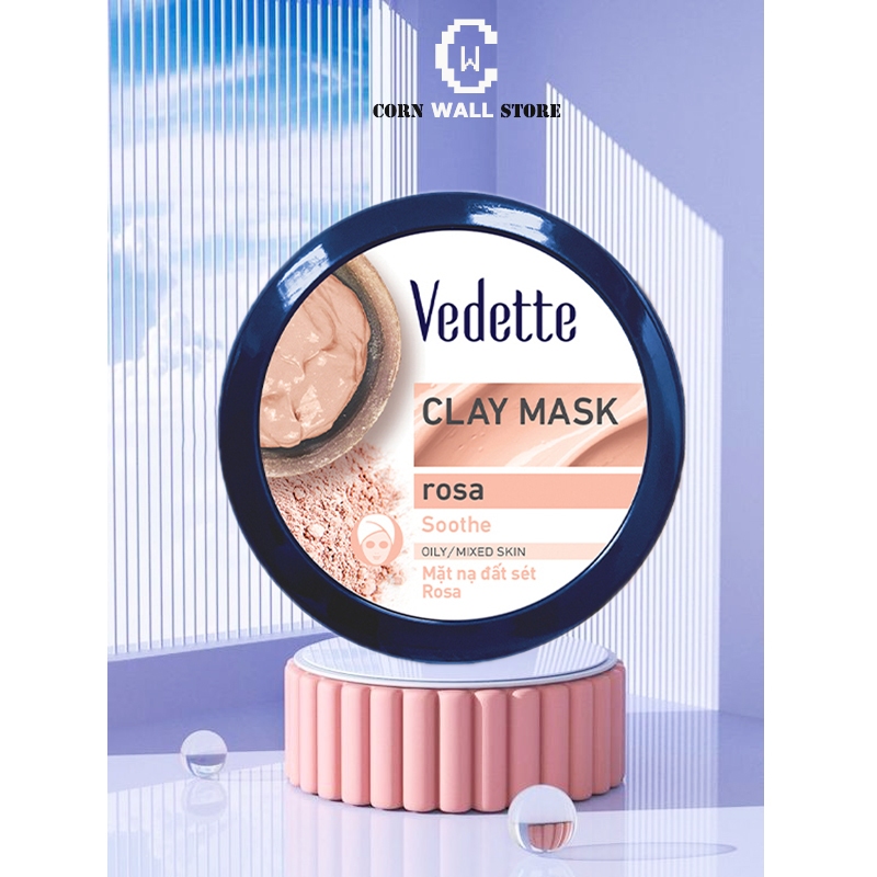 [CHÍNH HÃNG] Mặt Nạ Đất Sét Vedette 145g