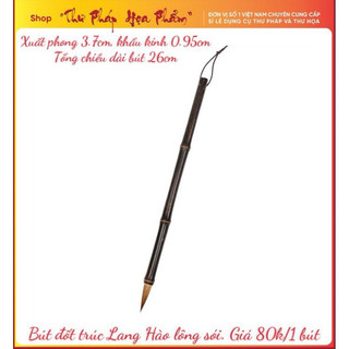 Bút lông đốt trúc lông sói viết thư pháp thư hoạ