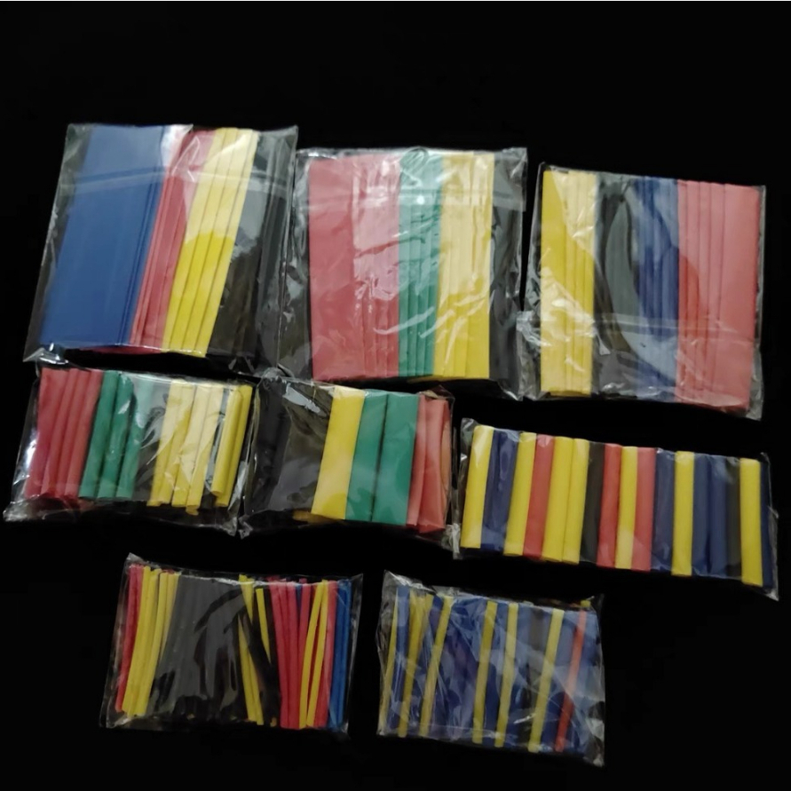 Bộ 328 ống gen co nhiệt nhiều màu