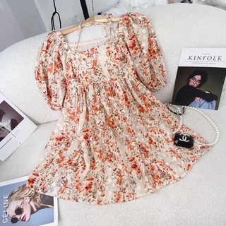 đầm hoa shop size s m