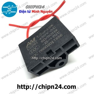Tụ quạt 1.5uf 450v
