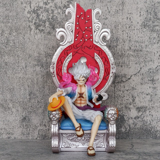 Mô hình tứ hoàng Luffy gear 5 đế vương siêu ngầu