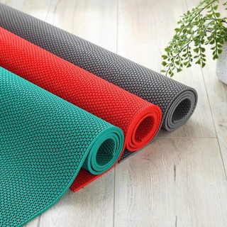 Thảm Nhựa Lưới Chống Trơn Trượt Dày PVC Lót Sàn Nhà Tắm, Nhà Xe, Hồ Bơi 90x50cm
