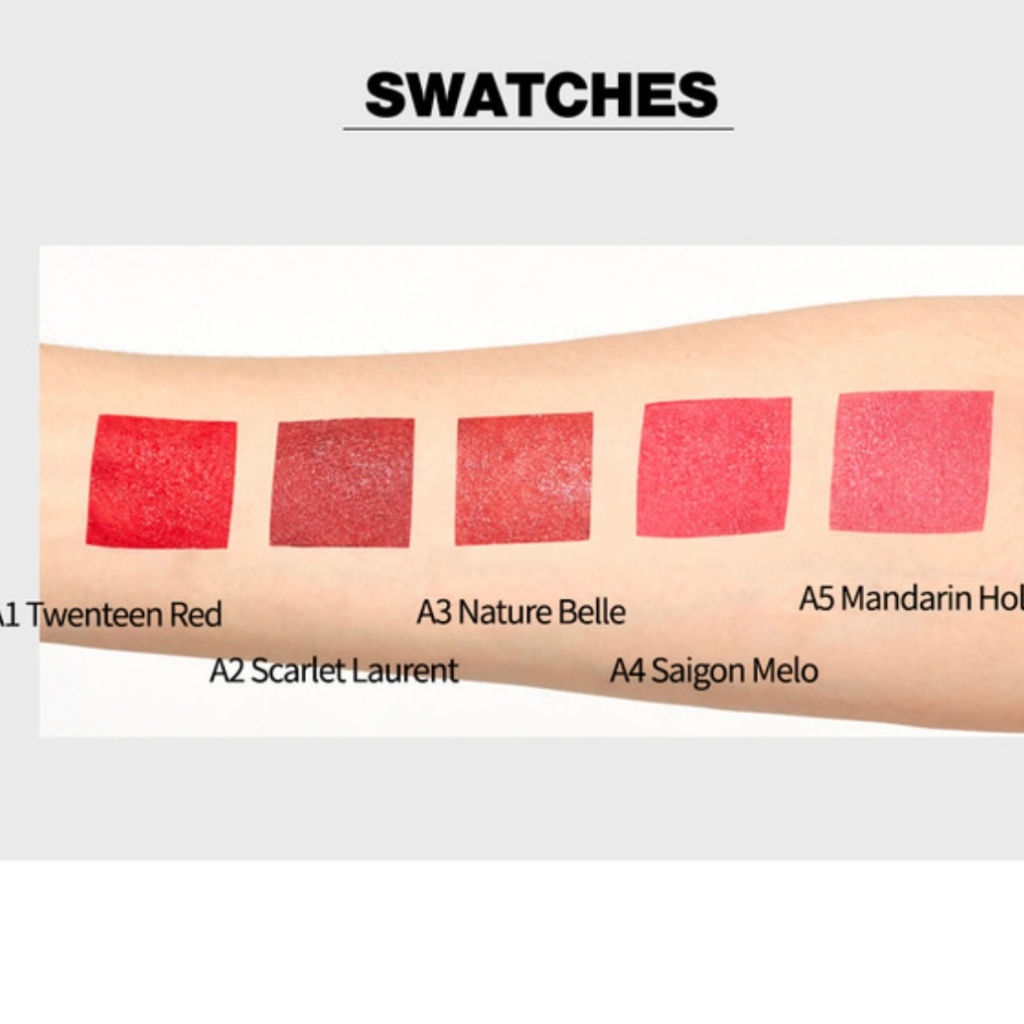 Son Lì RED COOKIES - Chuẩn Màu - Siêu Lì - Mịn Như Nhung - Bờ Môi Siêu Hot - Hấp Dẫn - Cá Tính