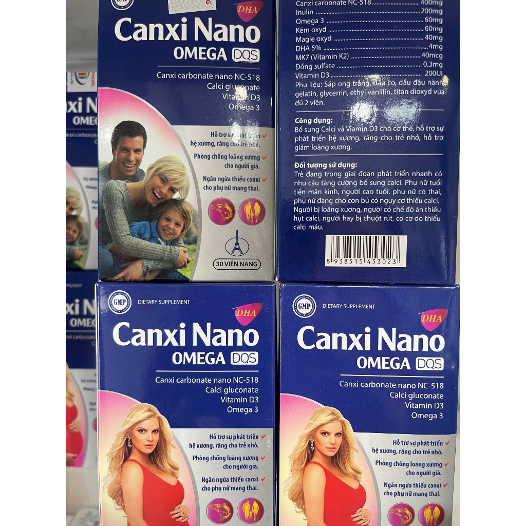 Canxi Nano Omega Fuji – Bổ sung vitamin D3 và canxi, giúp xương răng chắc khỏe, ngừa loãng xương, chậm lớn, thiếu calci