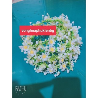 vòng đội đầu hoa cúc hoạ mi