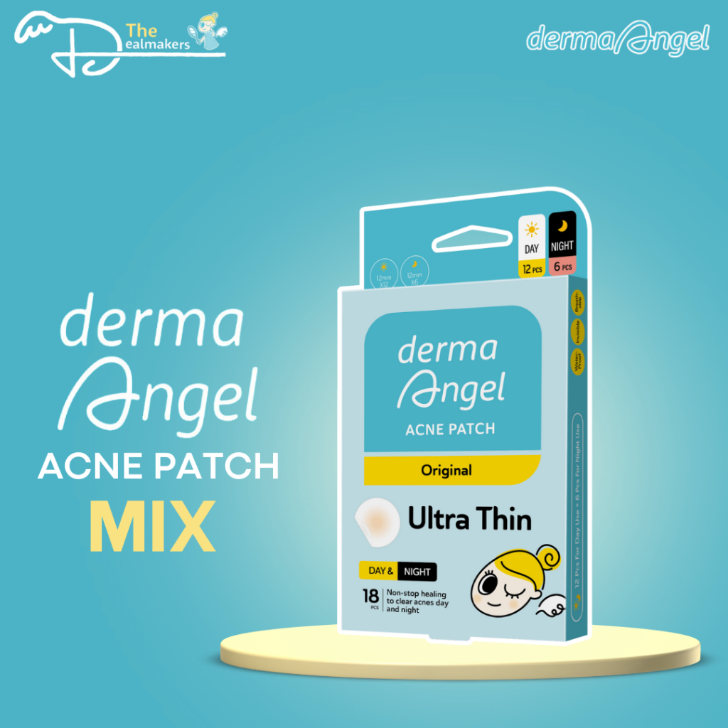 Miếng dán mụn Derma Angel Acne Patch Mix 18pcs