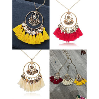 thanh lý dây chuyền boho, thổ cẩm