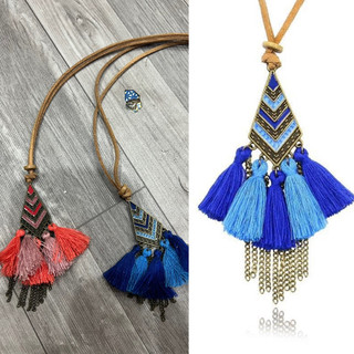 thanh lý dây chuyền boho, thổ cẩm