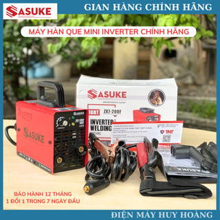 Máy hàn điện tử mini Sasuke ZX7 200F chuyên hàn que 2,6li
