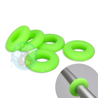 Khuyên Silicon Chống Lôi Cần, Tự Đóng Cá Cho Cần Câu Cá Chất liệu Silicon Cao Su đàn hồi cực tốt