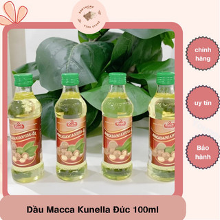 Dầu Macca Hạt macca Kunella 100ml Đức - dầu cho bé ăn dặm hàng đầu