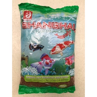 Cám cá Shanghai cám cá koi cám cá cảnh hạt nhỏ gói 500g/100g