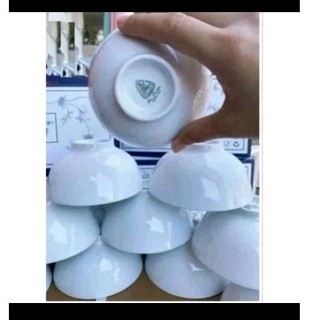 Bộ 10 chén cơm 11.5cm - gốm sứ Minh Long