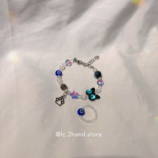 Handmade black cat bracelet - lc.store