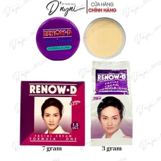 Kem ngừa mụn, mờ thâm, dưỡng trắng tái tạo da mặt renow-d thái lan