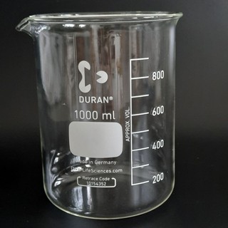 [DURAN- ĐỨC]Cốc đốt thuỷ tinh CỐC ĐONG CHIA VẠCH 1000ml 2000ml 3000ML