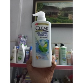 Dầu gội đầu clear bạc hà thái lan 400ml