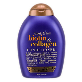 DẦU XẢ Organix Thick and Full Biotin and Collagen Shampoo 385ml