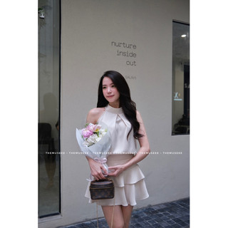 set lụa yếm hai màu