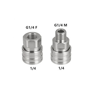 Khớp nối nhanh đầu cái 1/4 inox-5000psi, khớp nối cái nhanh thép không gỉ