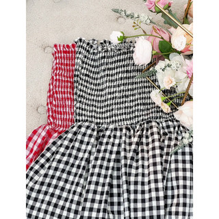 [HÀNG LOẠI 1] Đầm cotton kẻ thô dáng dài  𝐌𝐀𝐈𝐋𝐘 𝐃𝐑𝐄𝐒𝐒 - 𝐀𝐒𝐇𝐘𝐋𝐄𝐘