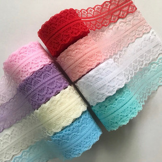 1 mét ruy băng ren lưới bản 3cm loại vải đẹp