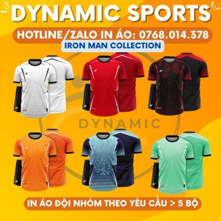 Bộ quần áo thể thao iron man