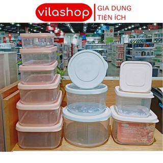 Hộp Bảo Quản Thực Phẩm Cao Cấp Không Mùi. Sử Dụng An Toàn Trong Ngăn Đông Và Lò Vi Sóng