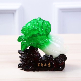 Tượng bắp cải phong thủy kích lộc làm quà tặng, đồ trang trí, kích thước 10.5x10x5.5cm