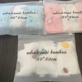 Set 3 khăn sữa sợi tre aden cho bé 30x30cm