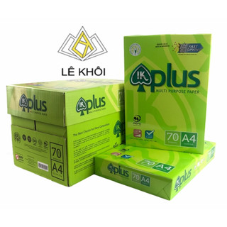 (HỎA TỐC) Giấy A4 IK Plus 70 gsm